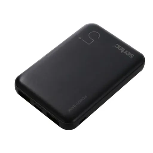 Зовнішній акумулятор Powerbank Sertec ST-2060 5000 mAh (Чорний)