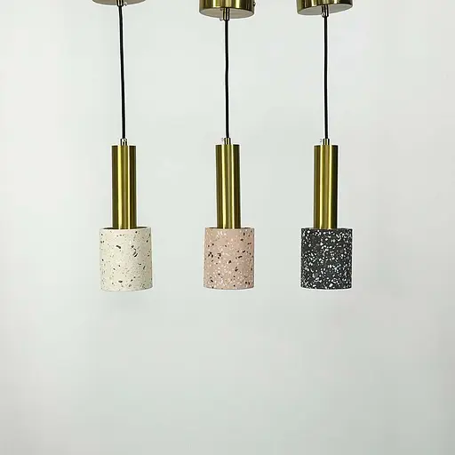 Підвіс MELODY із білим бетонним плафоном в стилі Ар-деко Line.F MJ 164/1 WT - фото 6