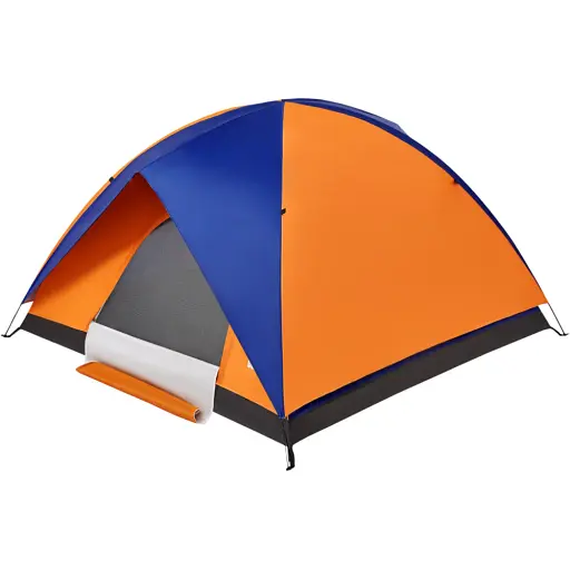 Палатка Skif Outdoor Adventure II 200x200 см Orange-Blue - фото 2