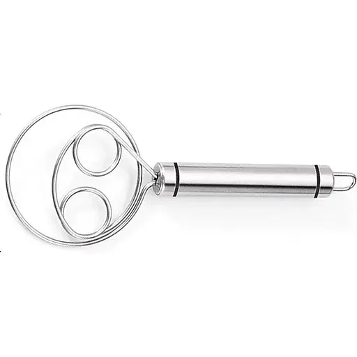 Датский венчик для смешивания теста из нержавеющей стали 19 см, Kitchen Master Серебристый 86922 - фото 1