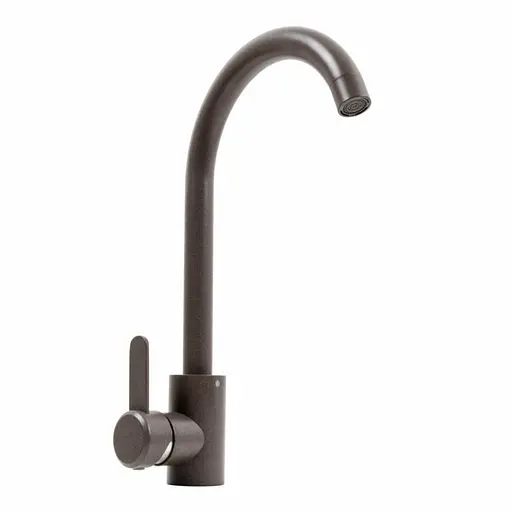 Змішувач для кухні Platinum 7990 NEST Гренадін Чорний - фото 1