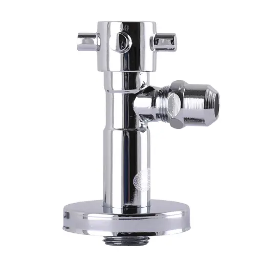 Кран напівобертовий кутовий з цангою Solomon 1/2″х 3/8″ Retro 7077 000002252 - фото 5