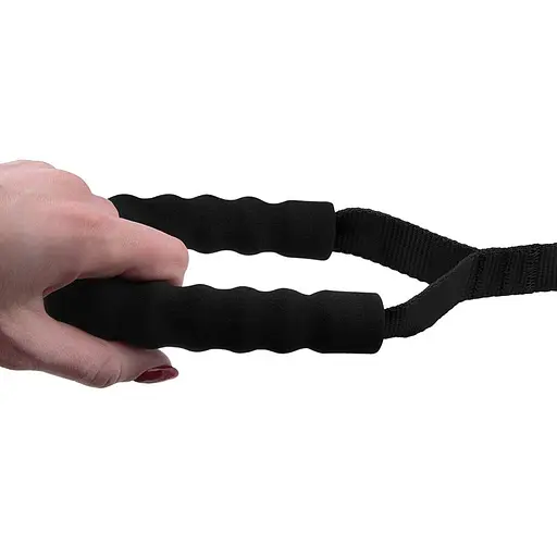 Поводок для собак Barksi Active с мягкой ручкой 15 м х 2.5 см черный - фото 5