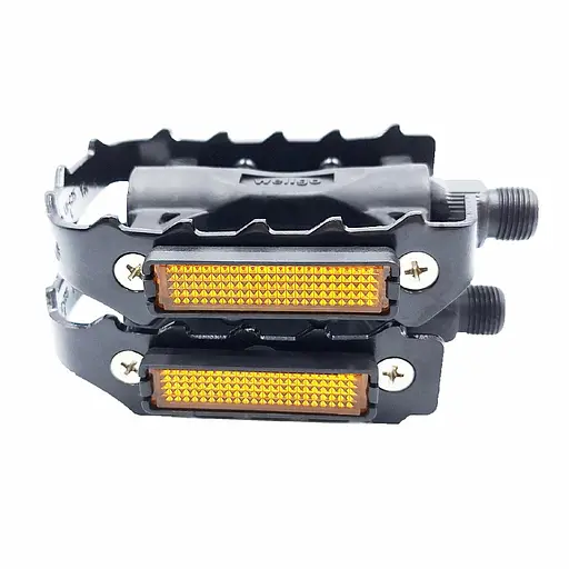 Педали велосипедные Пластико-алюминиевые Wellgo LU-C25 на полимерных подшипниках Черный (G0001515) - фото 3