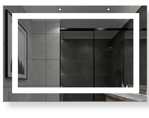 Дзеркало Dusel DE-M1091 ​​70x90, Білий - фото 1