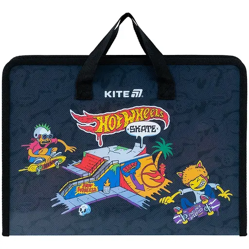Папка-портфель Kite Kuromi на молнии A4 (HW25-202) - фото 1