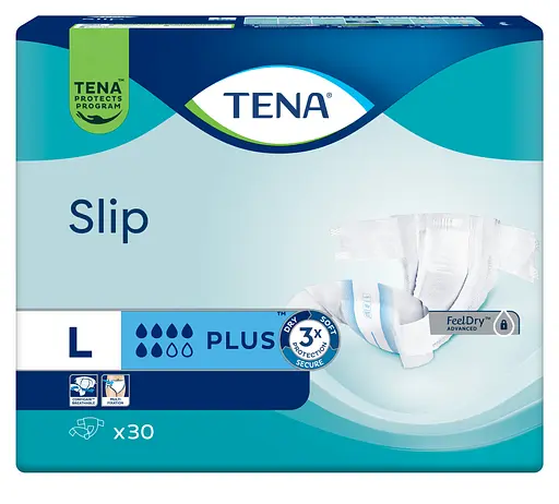 Подгузники для взрослых Tena Slip Plus Large 30 шт. - фото 2