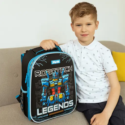 Школьный рюкзак 1Вересня каркасный H-29 Robotech Legends - фото 5