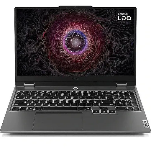 Ноутбук Lenovo LOQ 15ARP9,1920 x 1080,5 7235HS 4 C/8 T,42GHz,2 MB,16 GB DDR5,512 GB,3050