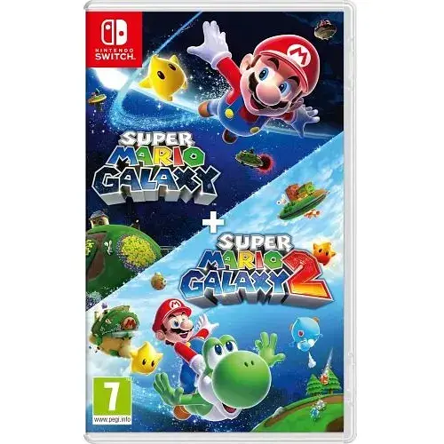 Гра Super Mario Galaxy + Super Mario Galaxy 2 Double Pack (англійська версія) (Nintendo Switch)