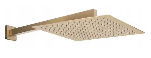 Душова система прихованого монтажу Rea Fenix-Davis з термостатом brushed gold REA-P6358, Золотий - фото 3