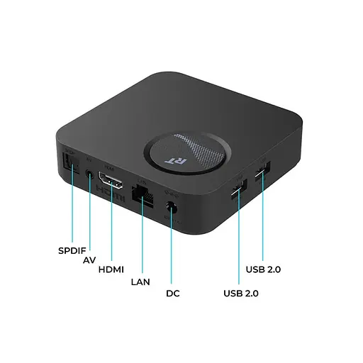 Смарт ТВ приставка RockTek GX1 NETFLIX 4/32 Гб Google TV 12 Smart Box - фото 5