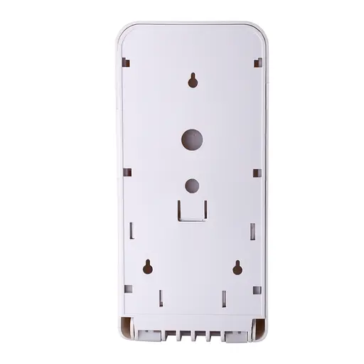 Дозатор рідкого мила HOTEC 13.506 настінний білий для ванної кімнати з натискним механізмом 1000 мл - фото 3