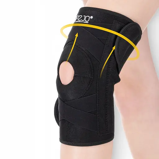 Фіксатор (бандаж) для коліна 4FIZJO універсальний, подовжений 1 шт 4FJ0634 (P-5905973400497) - фото 4