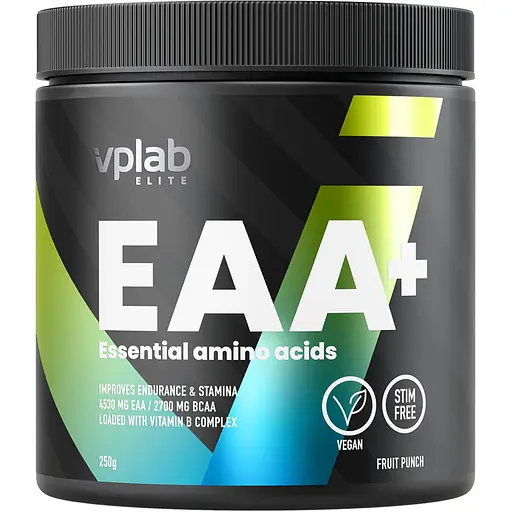 Амінокислота VPLab EAA Plus Fruit Punch 250 г