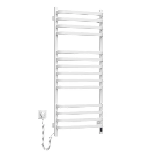 Электрический полотенцесушитель Navin Stugna 480x1200 Sensor левая белая 12-028153-3680, Белый, Левое, Электронный - фото 3