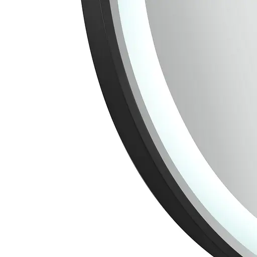 Дзеркало Qtap Gemini 800x700 з LED-підсвічуванням Touch, з антизапотіванням, з димером температури кольору (3000-6500K) Reverse QT2578R8072B - фото 9