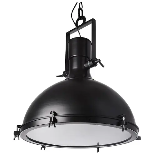Люстра Brille лофт підвісна E27 60W BK (BL-166S/1) - фото 4