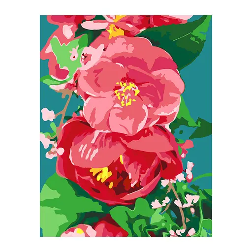 Картина по номерам Rosa Star Дикий пион 35 х 45 см (4823098525288)