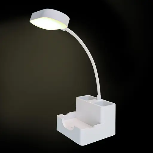 Настольная лампа Brille LED с USB 5W white (SL-125) - фото 4