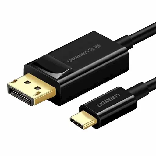 Кабель Ugreen USB-C to DisplayPort Cable 1,5 м черный (50994) - фото 1