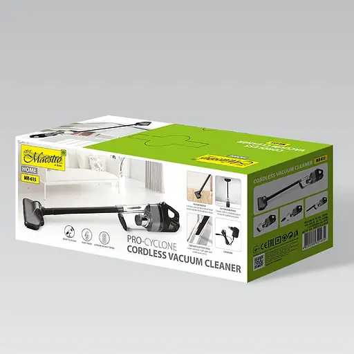 Бездротовий ручний Пилосос MR-615 - фото 5