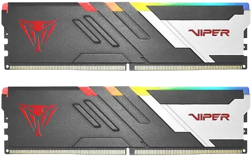Оперативна пам'ять Patriot 32GB (2x16GB) DDR5 6600MHz Viper Venom RGB (PVVR532G660C34K)