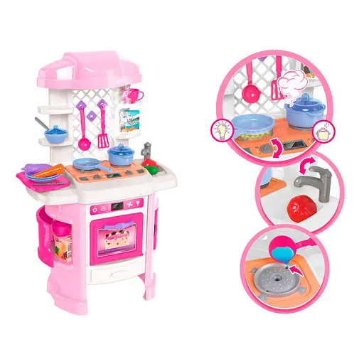Ігровий набір Кухня ТехноК 6696TXK, 29 предметів - фото 3