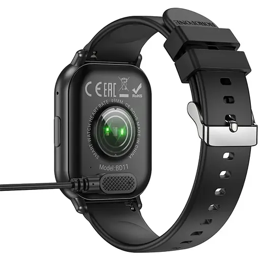 Смарт-годинник BOROFONE BD11 Smart sports watch (call version) Black - фото 6