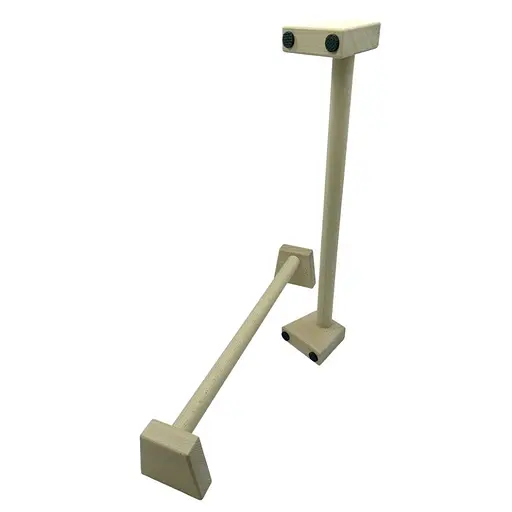 Паралетсы, упоры для отжимания деревянные Wood Gym Push Up NE-WD-50 из бука 50 см 2 шт - фото 4