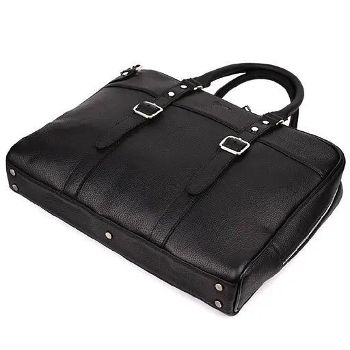 Деловая мужская сумка с ручками TARWA 30х39х10 см sum0028410 - фото 7