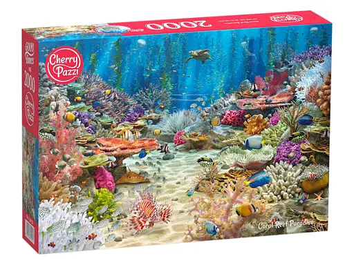 Пазли CherryPazzi Рай коралового рифу, 2000 елементів, 70x100 см, 50132
