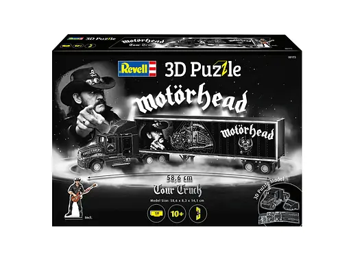 3D пазли колекційної вантажівки гурту Motörhead (Моторхед) Revell 00173 - фото 4