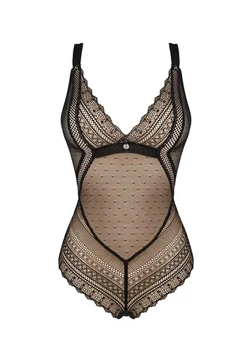 Боди Obsessive Estiqua M/L черный - фото 5