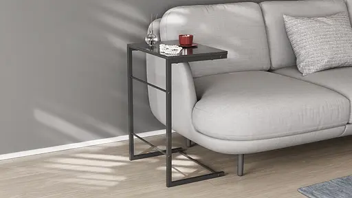 Столик Терри 650x440x330 Черный металл ДСП Сосна Кембра 16мм FRD-104650 - фото 8