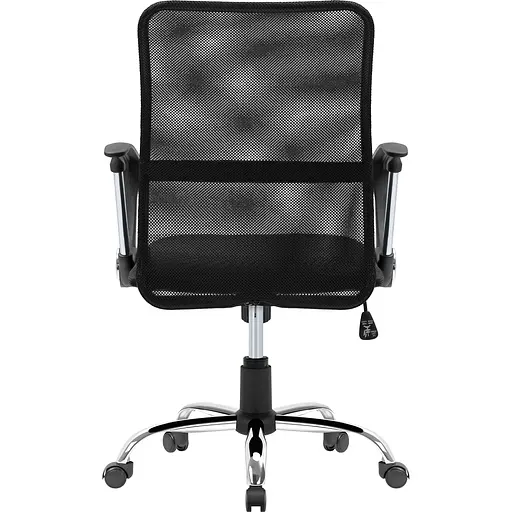 Кресло офисное Defender Rivellon сетка, 3 класс, хромированная крестовина, черное - фото 5