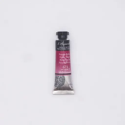 Акварельна фарба Sennelier L'Aquarelle, 10 мл, S3, Геліос пурпурний (Helios Purple)