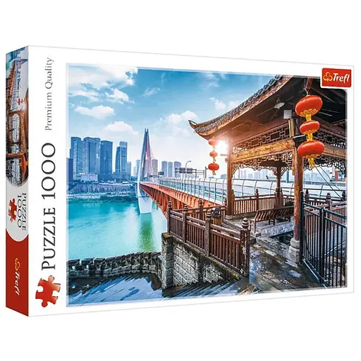 Пазл Trefl Чунцин Китай 1000 эл. (10721) - фото 1