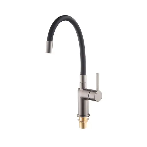 Смеситель для кухни Koer KB-70029-07 graphite KR5500 Графит - фото 3