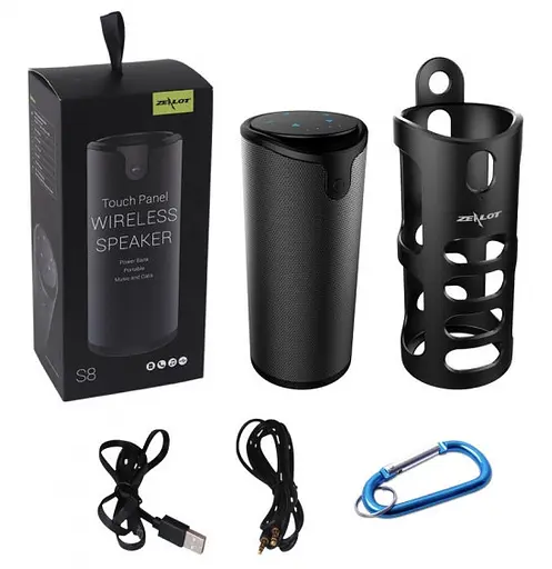 Бездротова Bluetooth колонка Zealot S8 Синій - фото 3