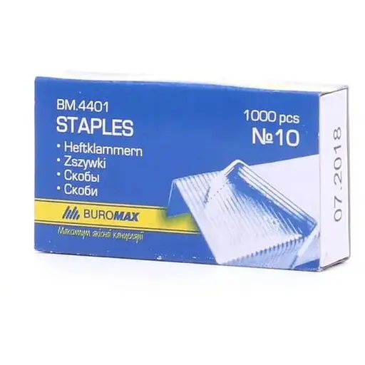 Скоби №10 (1000 шт) ВМ