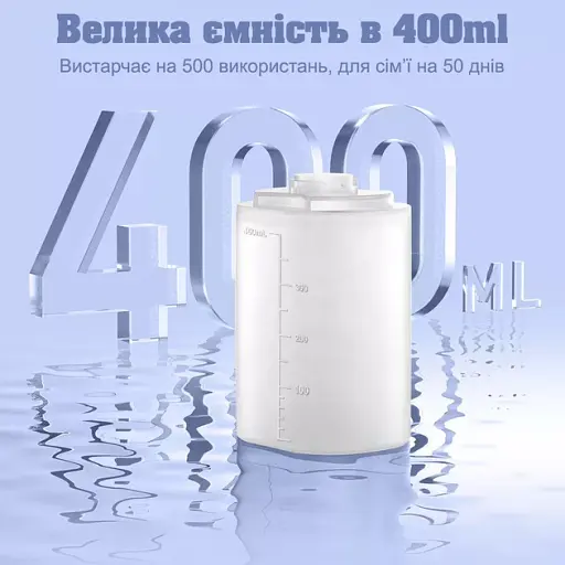 Сенсорный дозатор P9 для вспенивания жидкого мыла, 400 мл Белый - фото 6