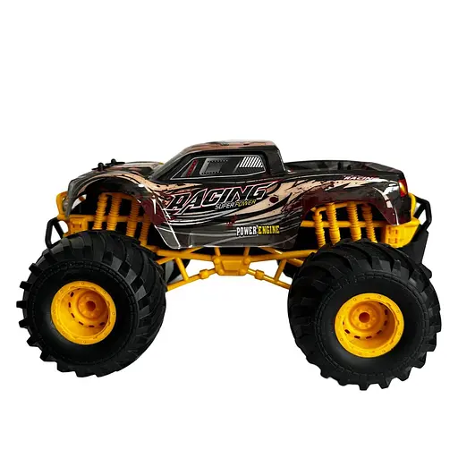 Джип на радіокеруванні зі звуком і світлом Жовтий YD898-MT1889 - фото 4