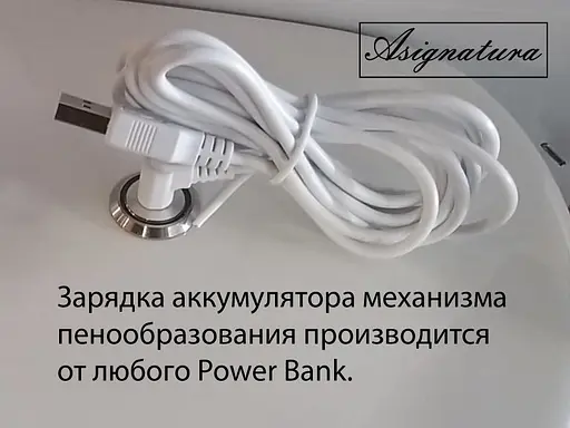 Унитаз-компакт c функцией пенообразования Asignatura Advance 95802505 с сидением Soft Close, Белый - фото 3