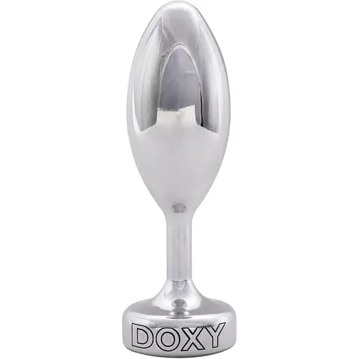 Металева анальна пробка Doxy Butt Plug Smooth гладкий діаметр 3.3 см
