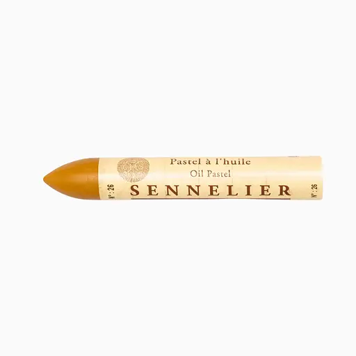 Большая масляная пастель Sennelier, 36 мл, Желтая охра (Yellow Ochre)