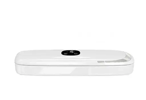 Вакуумный упаковщик Vacuum Sealer пищевых продуктов с дисплеем, работающий от сети 90 Вт Белый - фото 1