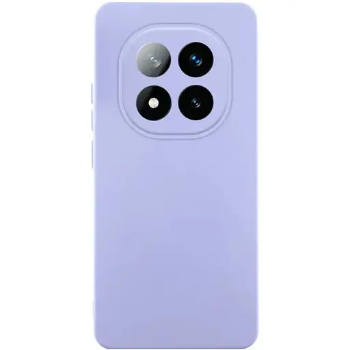 Чохол Lakshmi Silicone Cover Full Camera (AA) для Xiaomi Redmi Note 14 Pro 4G/5G Бузковий/Dasheen - фото 1