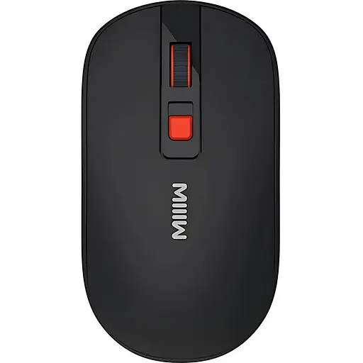 Миша Xiaomi MiiiW Wireless Mute mouse lite PM21 (MW23M21) чорна - фото 1