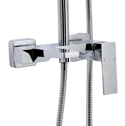 Душевая система универсальная Qtap Gemini Chrome с изливом QTGEM111CRM45685 - фото 2